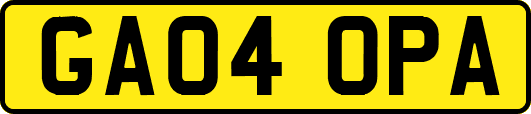 GA04OPA