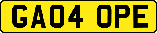 GA04OPE