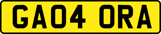 GA04ORA