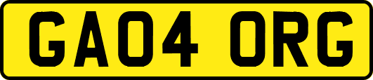 GA04ORG