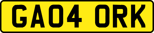 GA04ORK