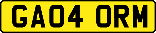 GA04ORM