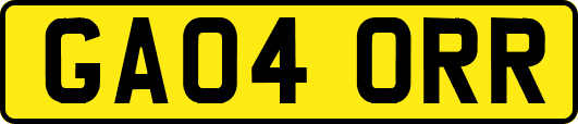 GA04ORR