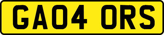 GA04ORS