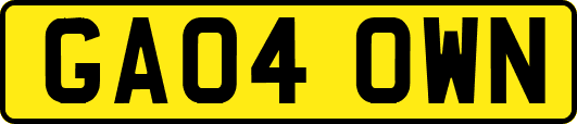 GA04OWN