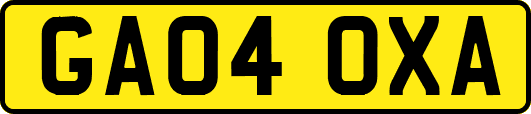 GA04OXA