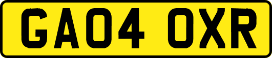GA04OXR