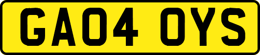 GA04OYS
