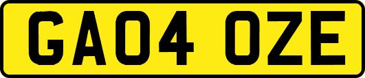 GA04OZE
