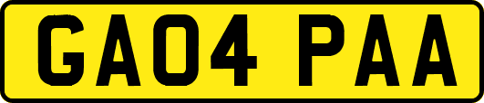 GA04PAA