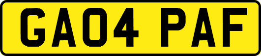 GA04PAF