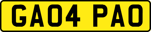 GA04PAO