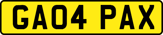 GA04PAX