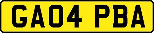 GA04PBA