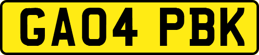 GA04PBK
