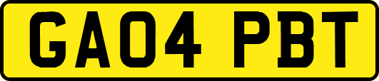 GA04PBT