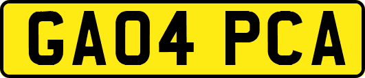 GA04PCA