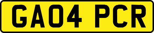 GA04PCR