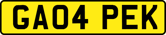 GA04PEK