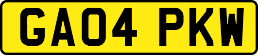 GA04PKW