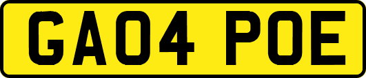 GA04POE