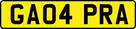 GA04PRA