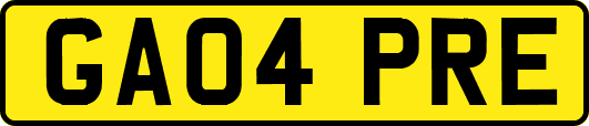 GA04PRE