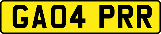 GA04PRR