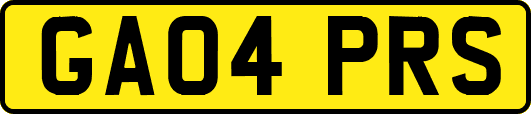 GA04PRS