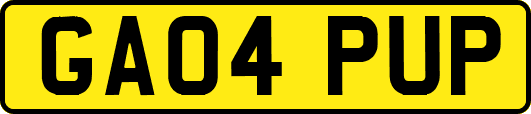 GA04PUP