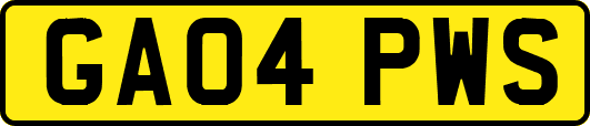 GA04PWS