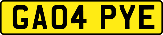 GA04PYE
