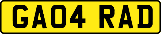 GA04RAD