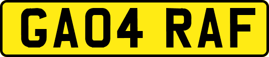GA04RAF