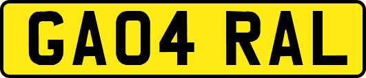 GA04RAL
