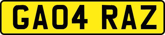 GA04RAZ