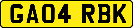 GA04RBK