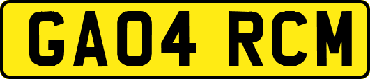 GA04RCM