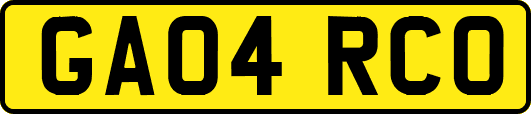 GA04RCO