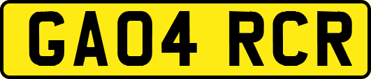 GA04RCR
