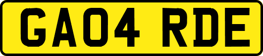 GA04RDE