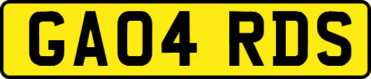 GA04RDS