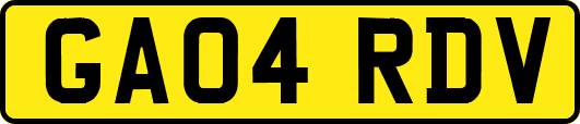 GA04RDV