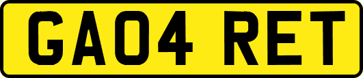 GA04RET