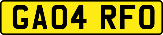 GA04RFO