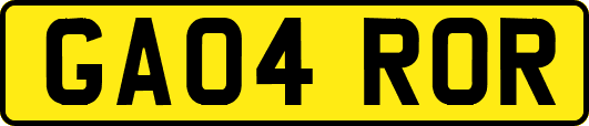 GA04ROR