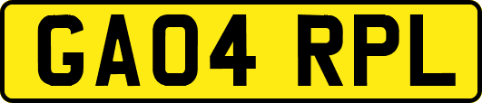 GA04RPL