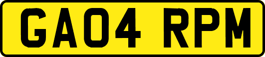 GA04RPM