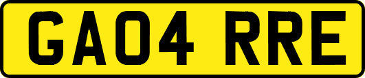 GA04RRE