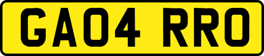 GA04RRO